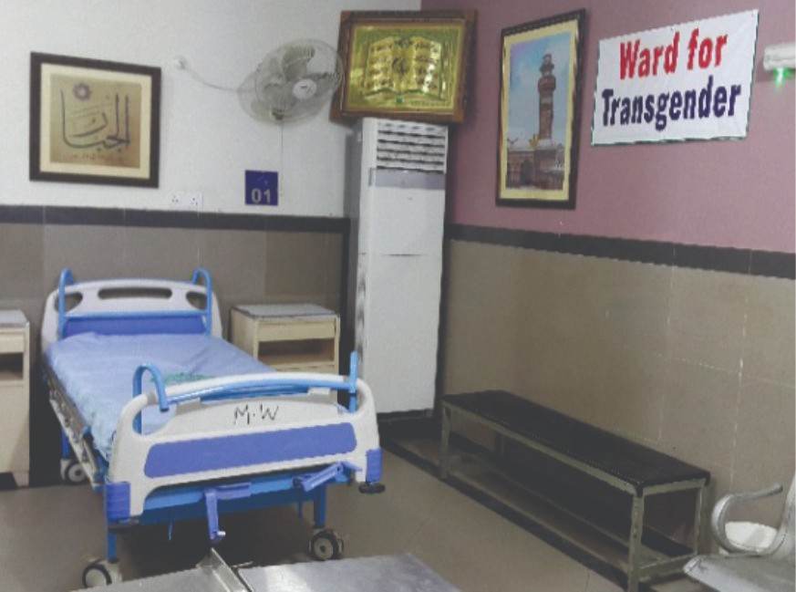 <p>نارووال ڈسٹرکٹ ہیڈکوارٹر ہسپتال میں قائم ہونے والی ٹرانس جینڈر وارڈ پچھلے پانچ ماہ سے بند ہے<br></p>