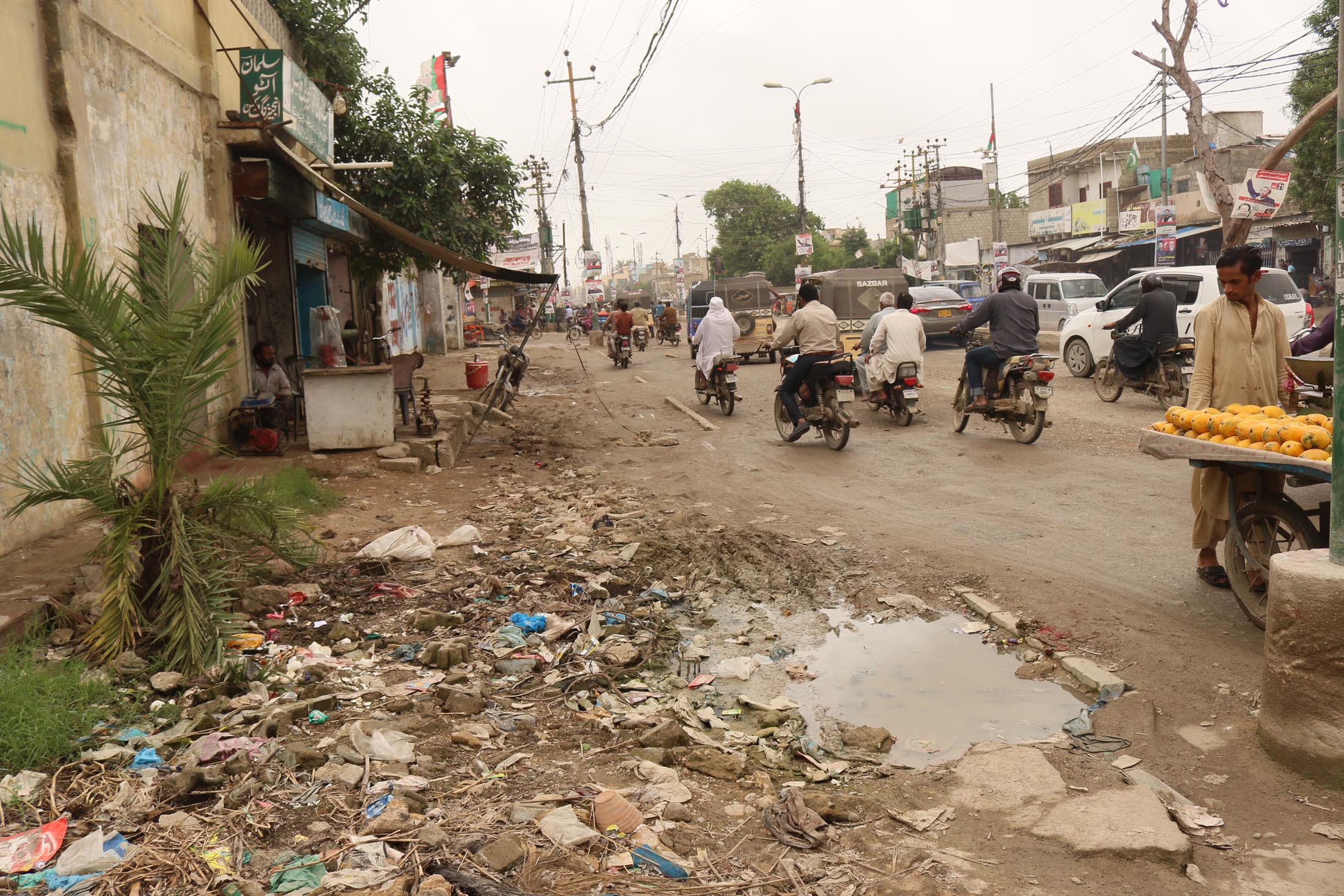 A garbage dump in NA-245