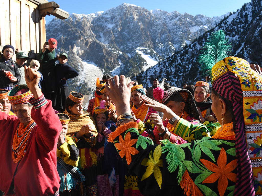 Kalash women celebrate local festivals with great zeal